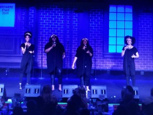 Singing on stage at The Birchmere